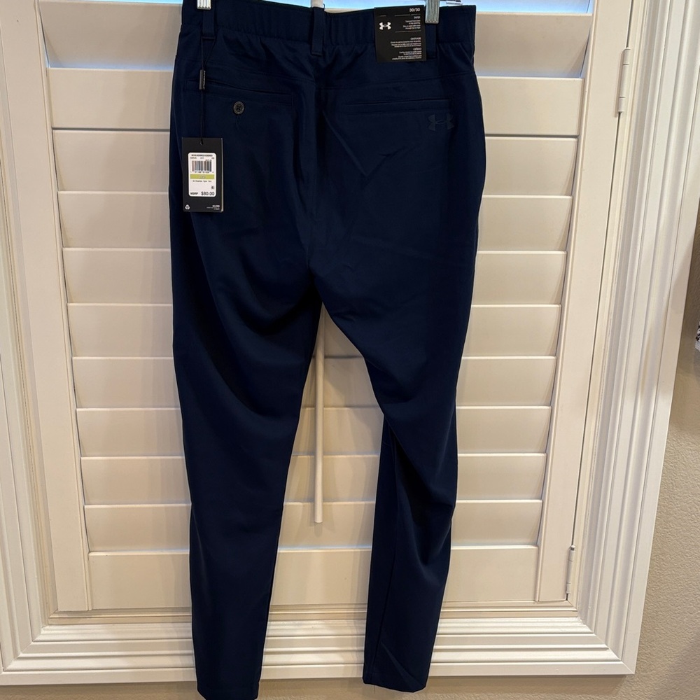 Under Armour Dark Blue Athletic Pants